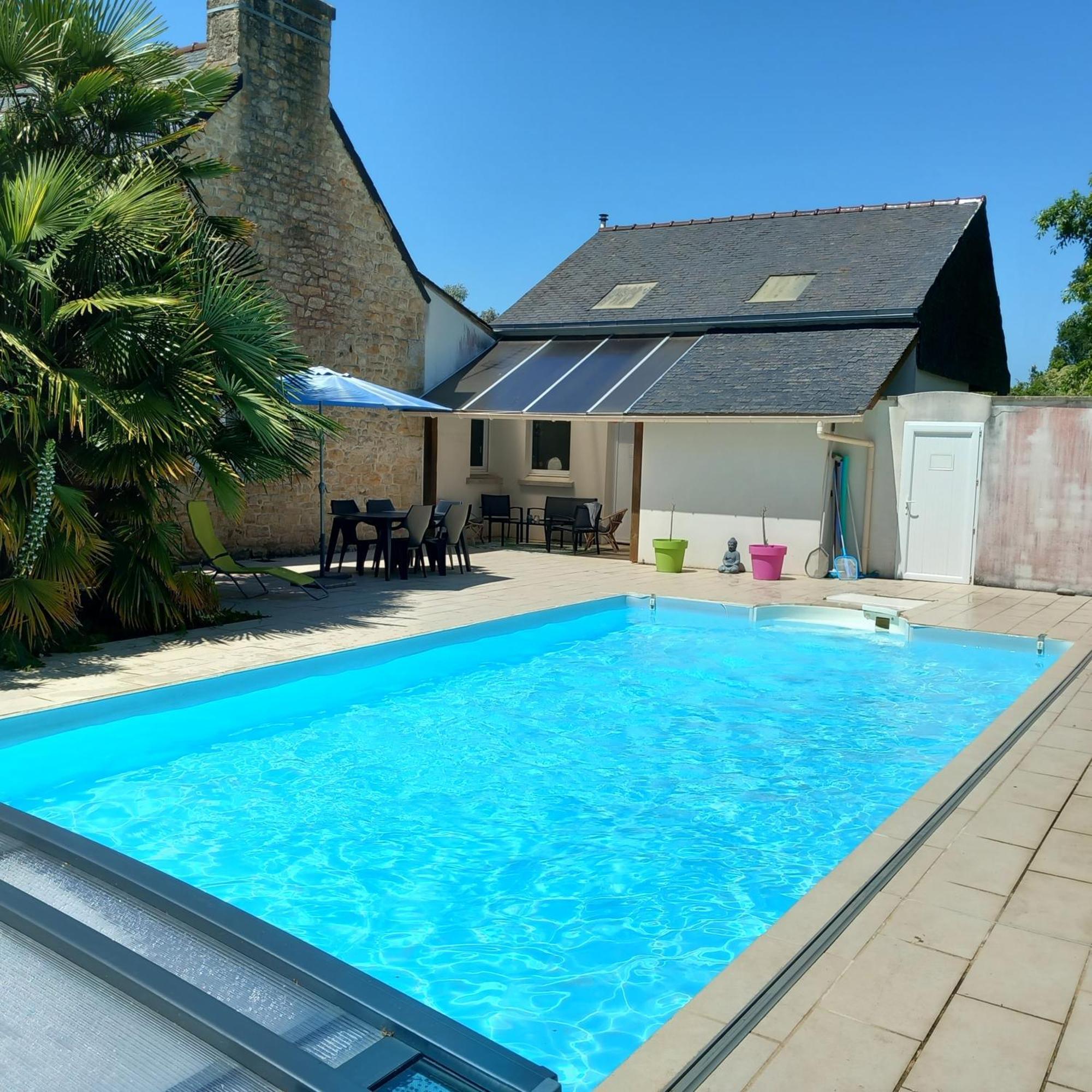 La Demoiselle Du Finistere Villa Plobannalec Eksteriør bilde